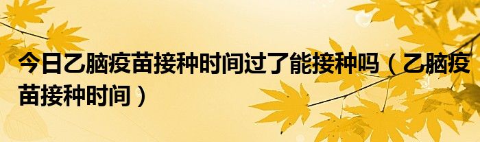 乙脑几个月打,乙脑疫苗接种时间与重要性解析