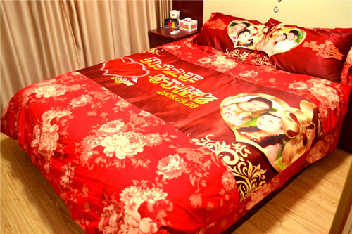 婚庆床上用品全套全棉,婚庆床上用品全套全棉，打造温馨舒适的婚房氛围