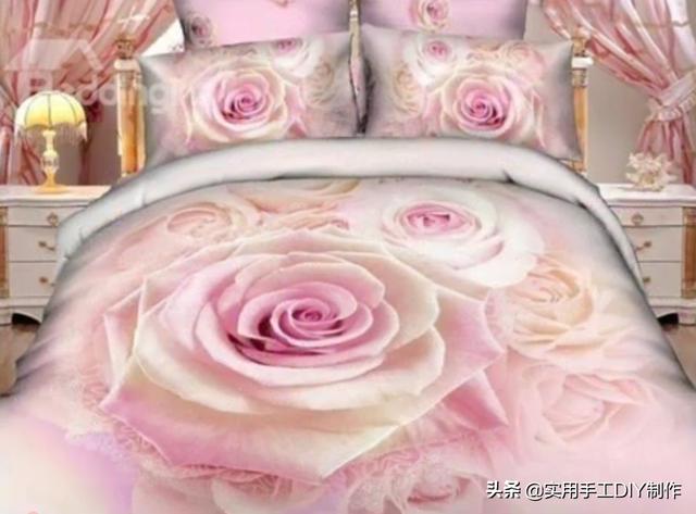 床上用品被套束束花香,床上用品的魅力，被套中的束束花香